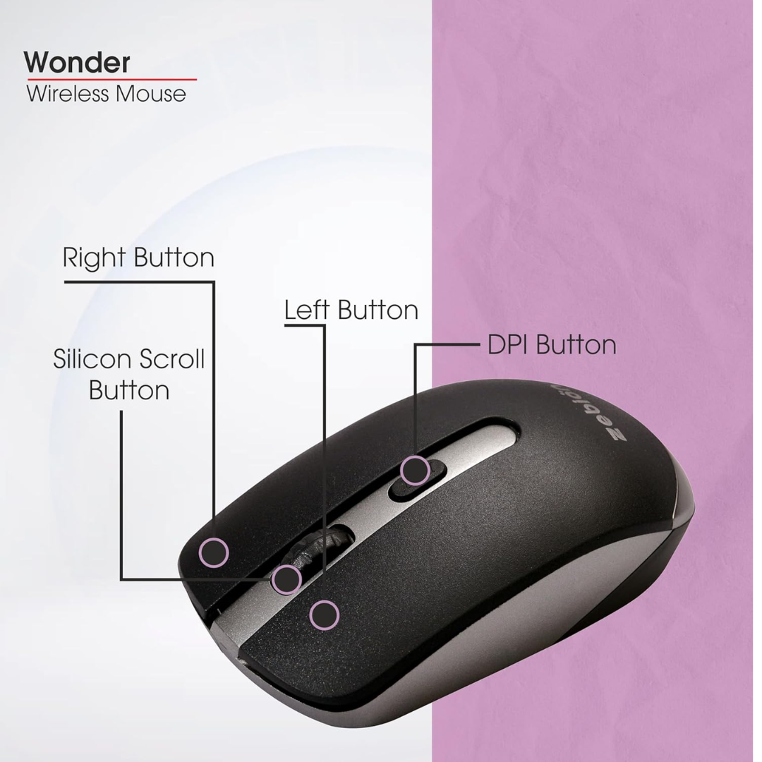 ZEBION WIRELESS MOUSE - Image 4