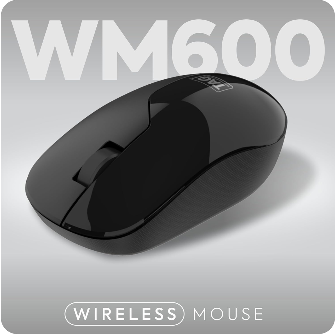 TAG WIRELESS MOUSE WM600 BLACK - Image 4